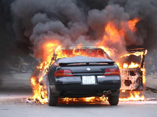 Chiêm bao thấy ô tô bị cháy nên đánh lô đề con bao nhiêu?