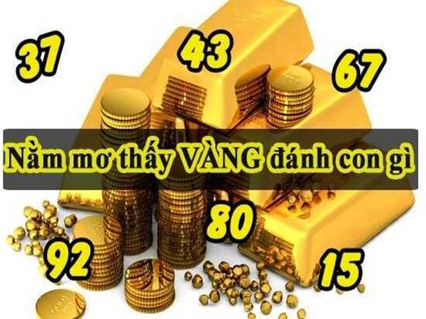 Mộng thấy mình đang giấu vàng