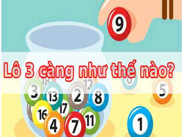 Cách bắt đề 3 càng phổ biến