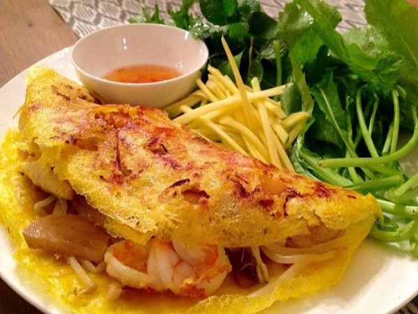 Nằm mê thấy ăn bánh xèo đánh số gì?