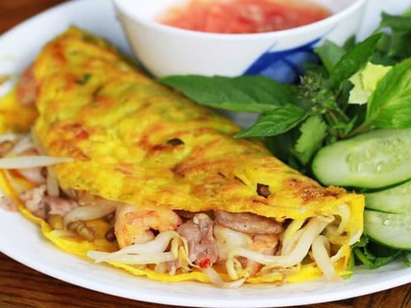 Nằm mơ thấy ăn bánh xèo điềm báo gì? Đánh số gì?