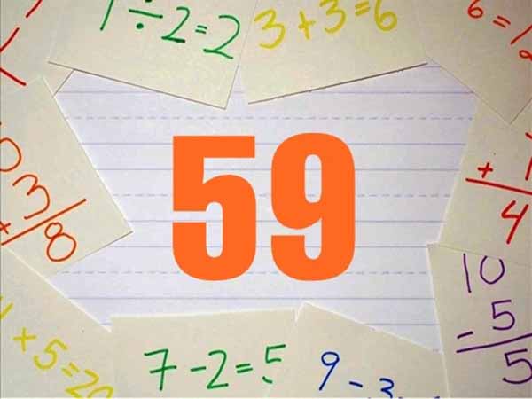Gợi ý các con số tiềm năng sau khi thấy 59 xuất hiện