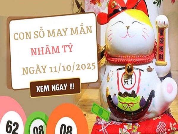 Khám phá vận may tuổi Nhâm Tý qua số đẹp ngày 11/10/2025